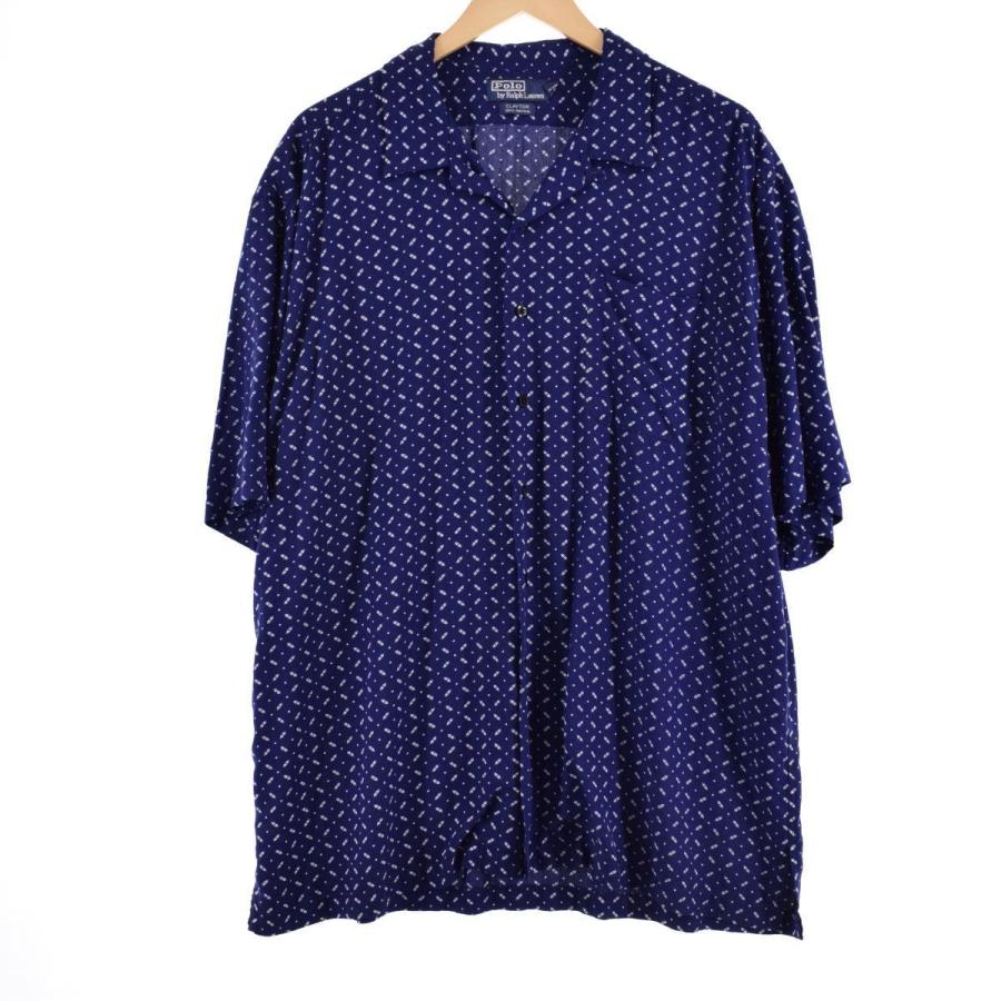古着 ラルフローレン Ralph Lauren POLO by CLAYTON 半袖 オープン
