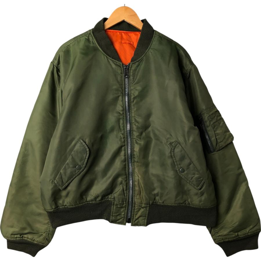 古着 民間品 PRESTIGE APPAREL MFG MA-1タイプ 中綿入り ミリタリー
