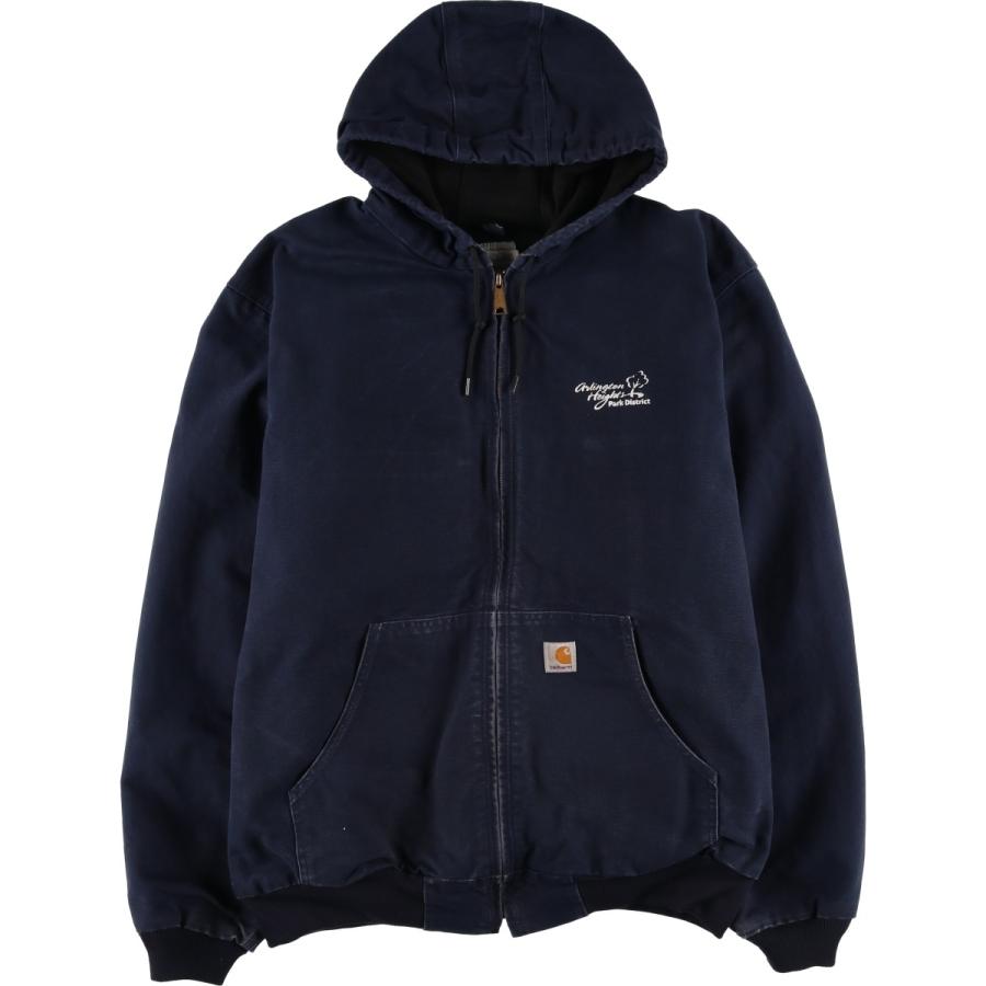 Carhartt（カーハート） 古着 アクティブジャケット ダックフルジップ