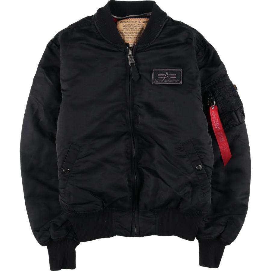 古着 民間品 アルファ ALPHA MA-1タイプ 中綿入り ミリタリー フライト