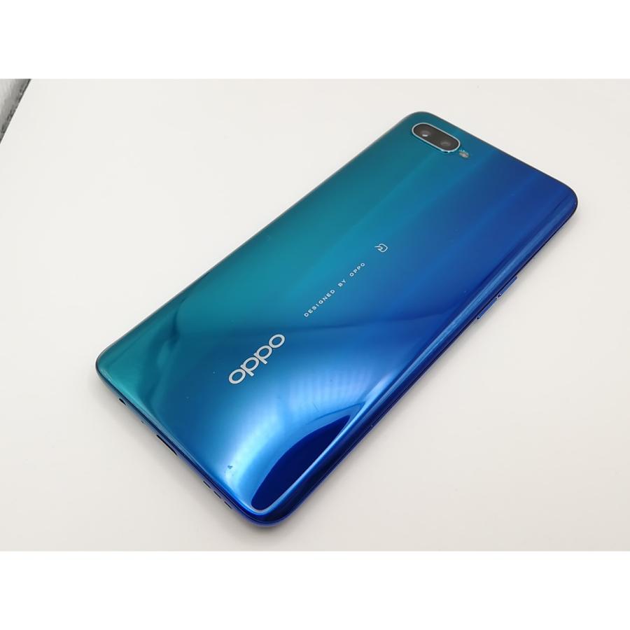 中古】Oppo 楽天モバイル 【SIMフリー】 Reno A 6GB 128GB ブルー