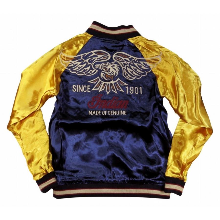 INDIAN（インディアン） INDIAN MOTOCYCLE 総刺繍 リバーシブル