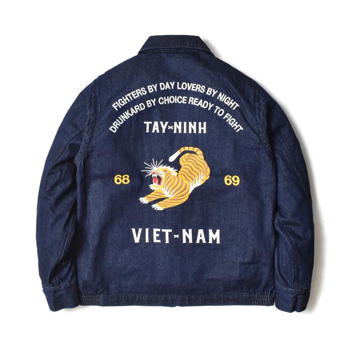 HOUSTON（ヒューストン） ベトジャン メンズ 刺繍 アメカジ ブランド