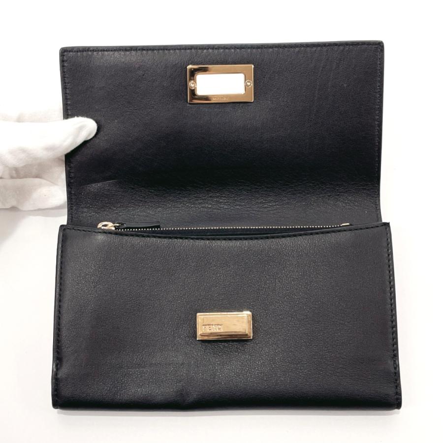 FENDI（フェンディ） 二つ折り 長財布 8M0308 ピーカブー レザー