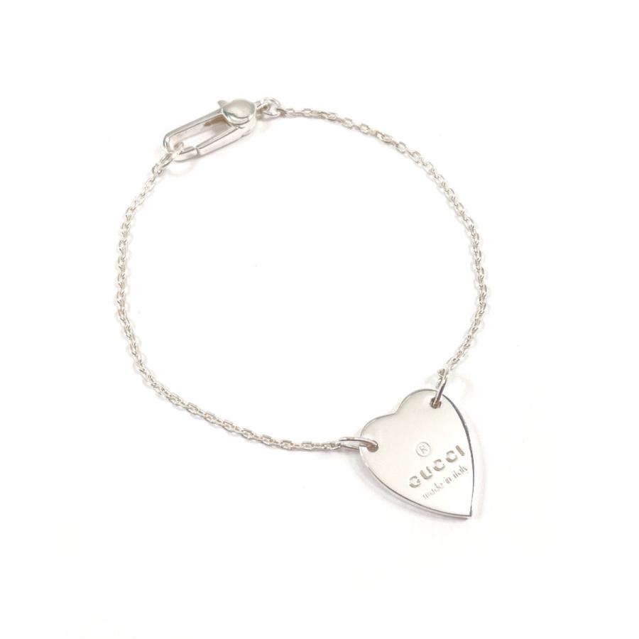 GUCCI（グッチ） ブレスレット トレードマーク ハート シルバー925