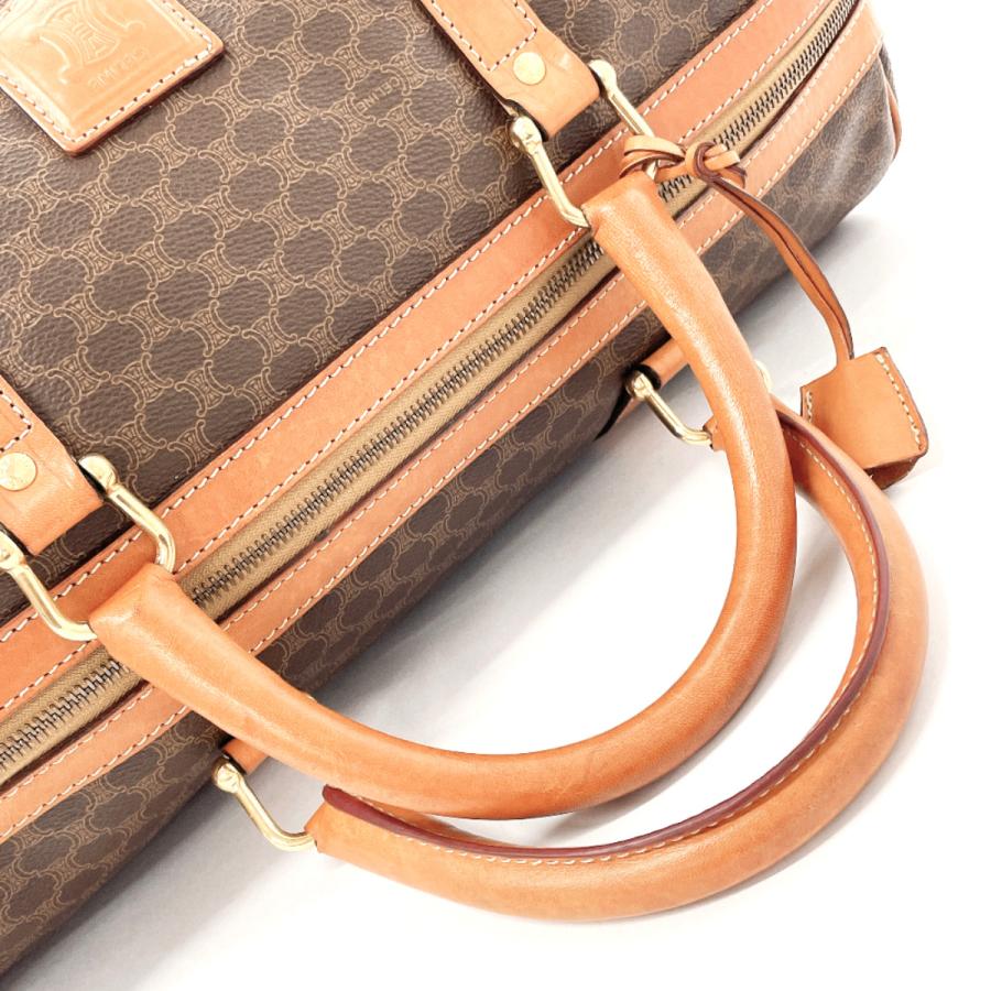 CELINE（セリーヌ） ボストンバッグ JMB12 マカダム PVC/レザー