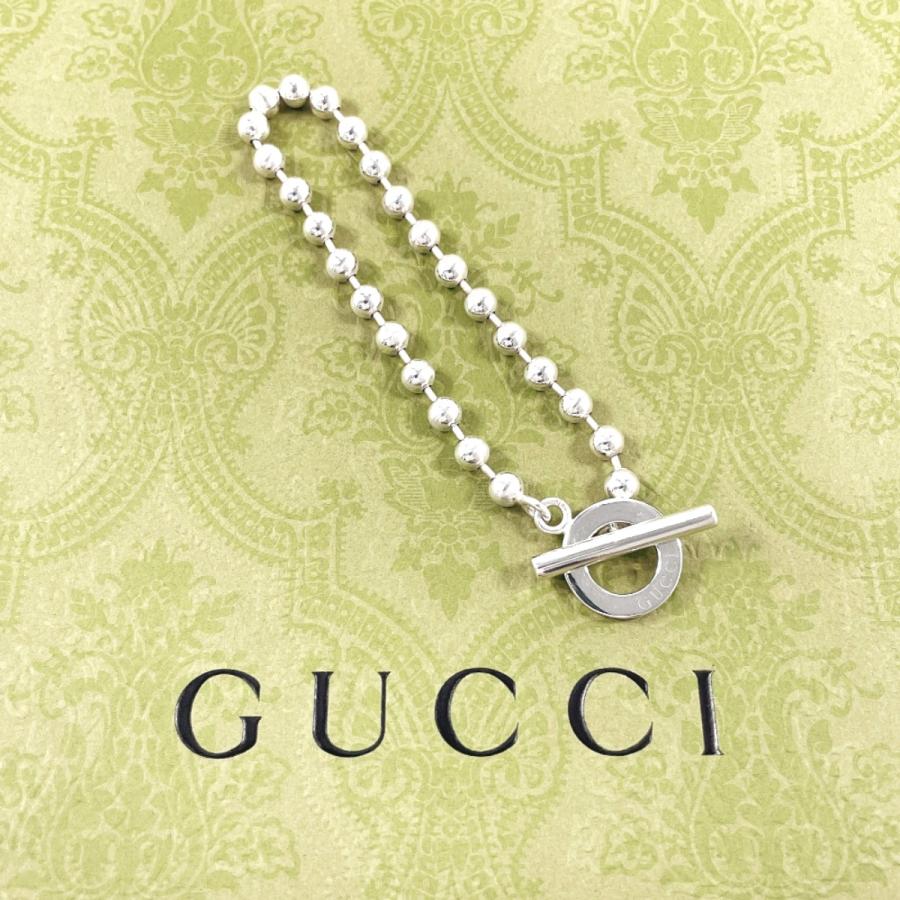 GUCCI（グッチ） ブレスレット ボールチェーン シルバー925