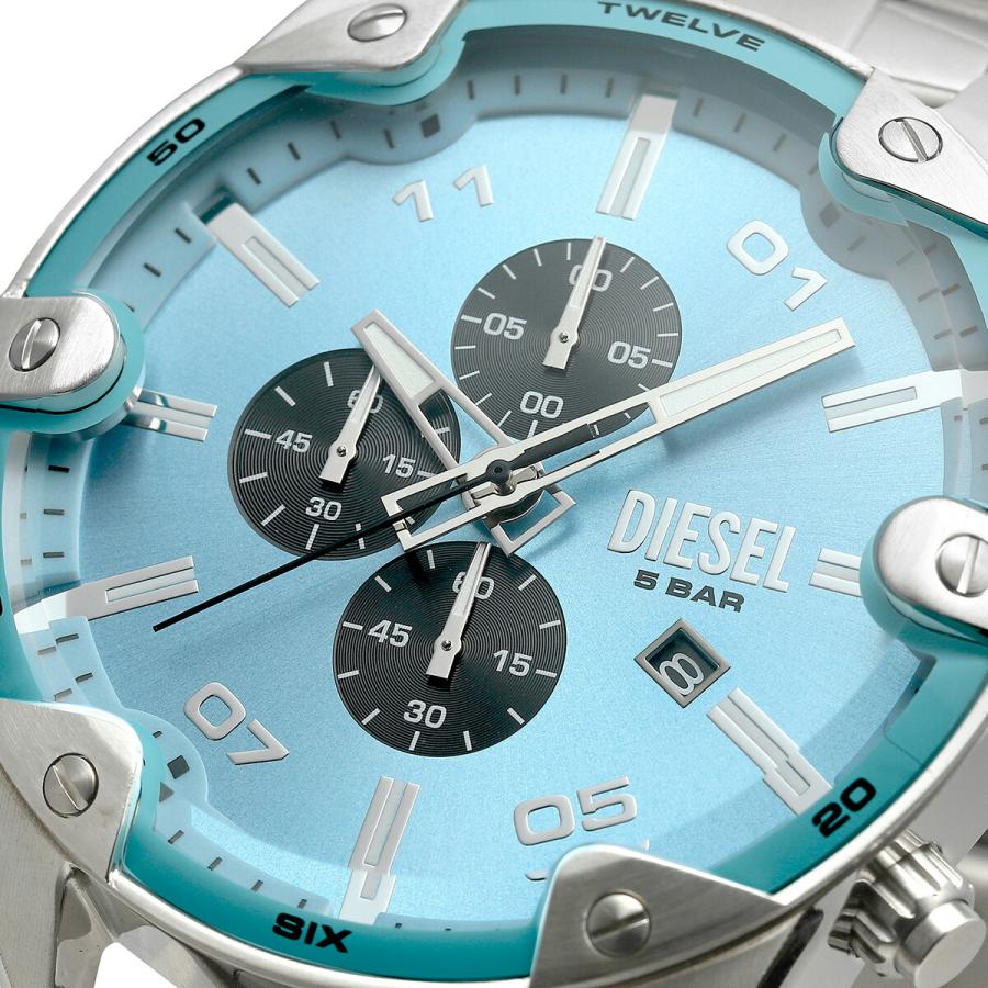 DIESEL（ディーゼル） スパイクド 腕時計 DZ4655 DIESEL ブルー 新品