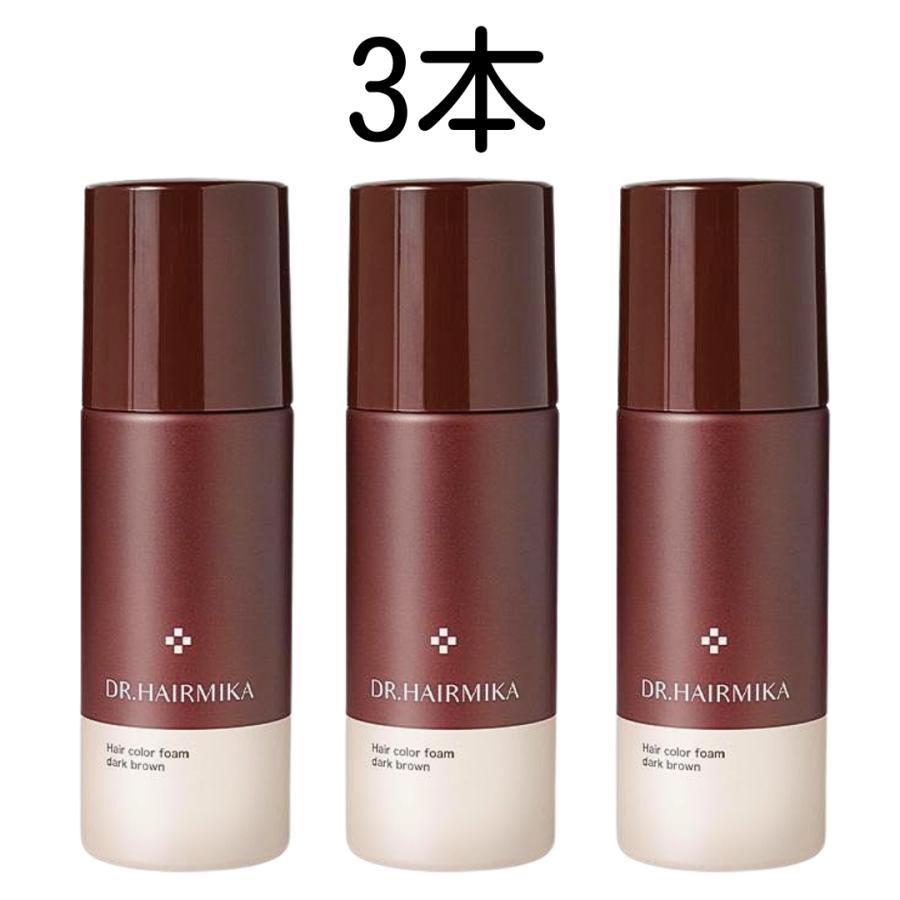 ドクターヘアミカ ダークブラウン 80g ヘアカラーフォーム 医薬部外品