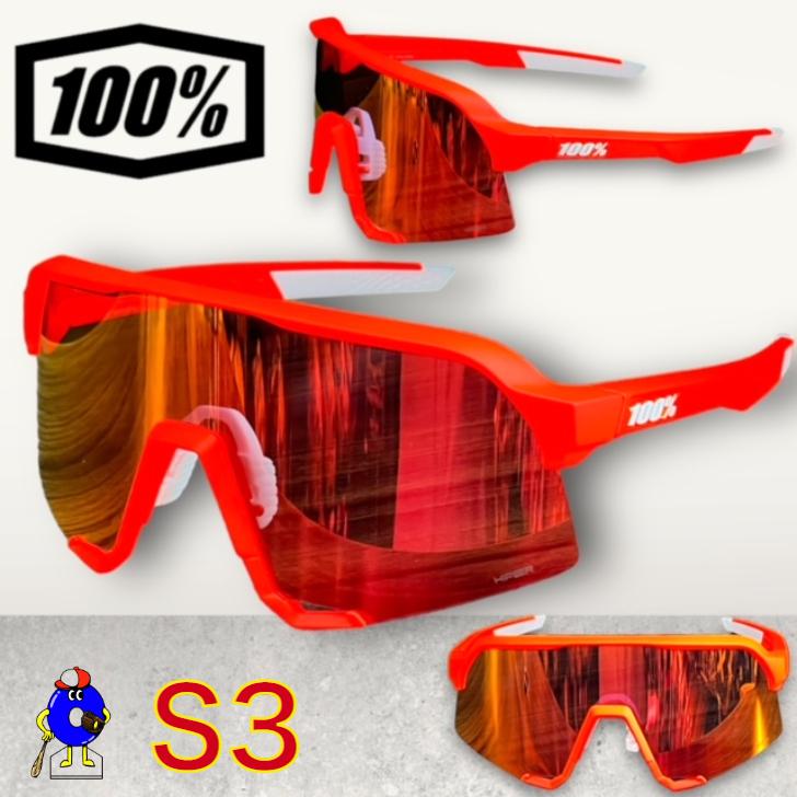 ワンハンドレッド 100％ サングラス S3 専用ケース付き 60005-00008