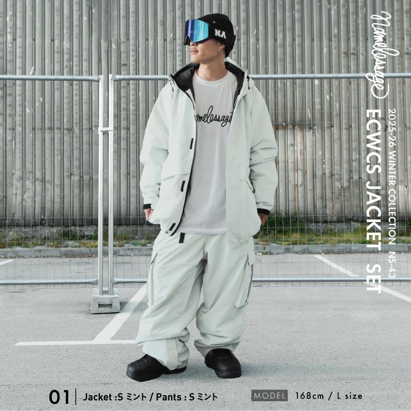 ネームレスエイジ（namelessage） スノーボードウェア 上下セット