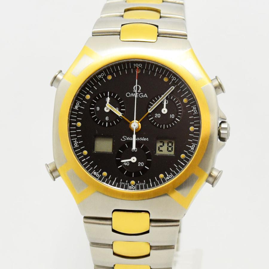 OMEGA（オメガ） 中古 メンズ シーマスター ポラリス クォーツ クロノ