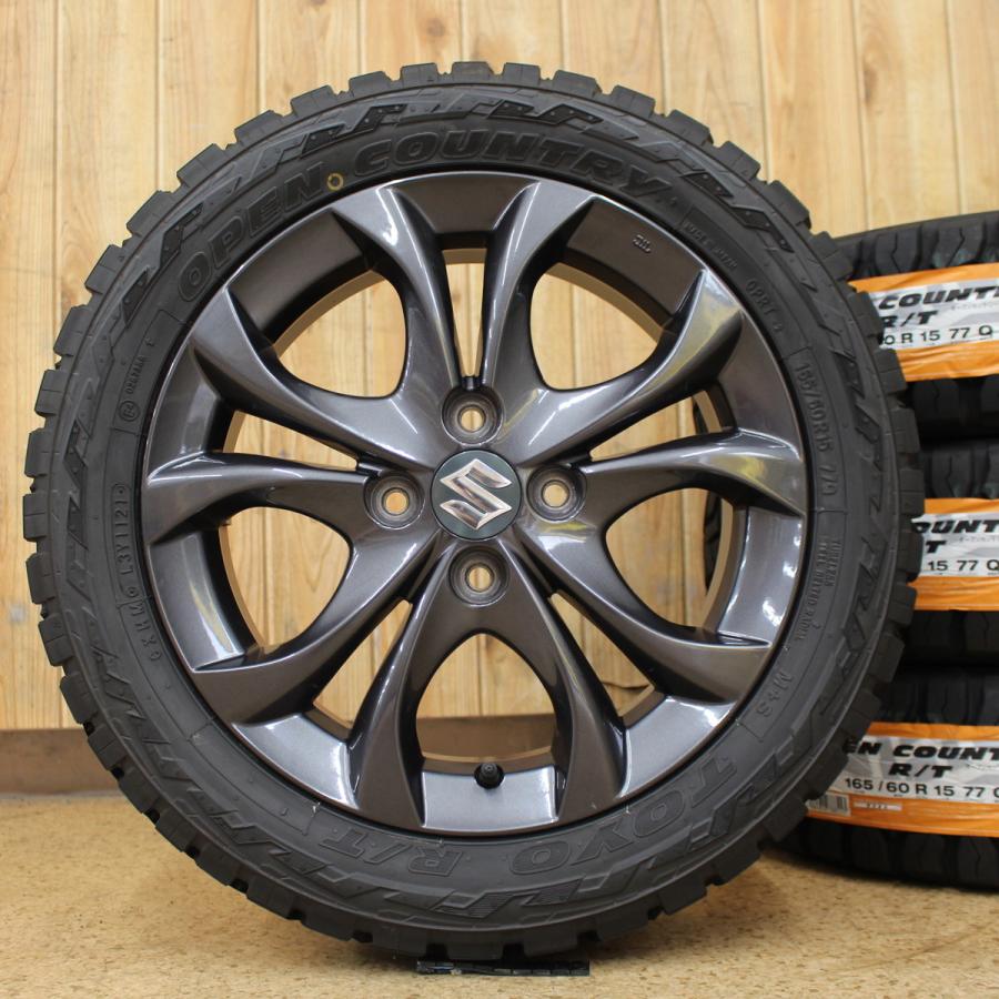 スズキ（SUZUKI） ソリオ 純正 15インチ アルミホイール 新品タイヤ付