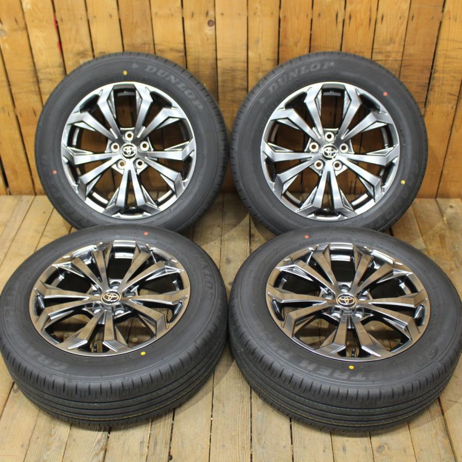 RAV4 TOYOTA 純正 18インチ 2024年製造 DUNLOP グラントレックPT30 225