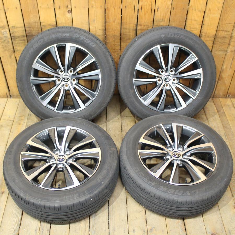 ハリアー TOYOTA トヨタ 80系 純正 Gグレード 18インチ ダンロップ