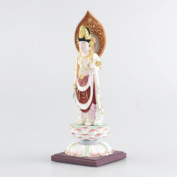 本日 クーポン+PayPay高還元】観音菩薩 観音様 木造 仏像 木彫り 彫刻