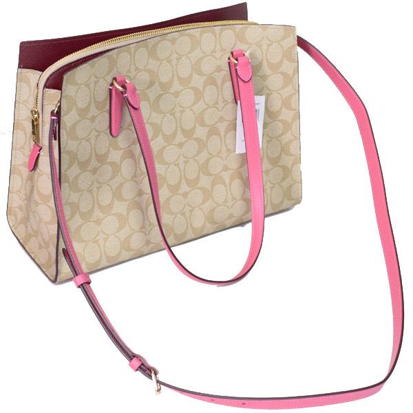 COACH（コーチ） バッグ コーティングキャンバス スムースレザー