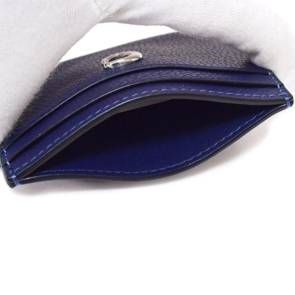 COACH（コーチ） カードケース ぺブルレザー C ロゴ カードケース