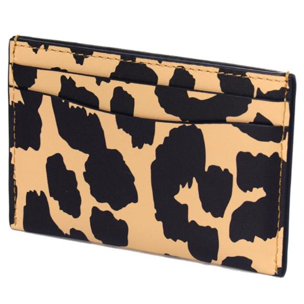 COACH（コーチ） カードケース レオパード ヒョウ柄 レザー アニマル
