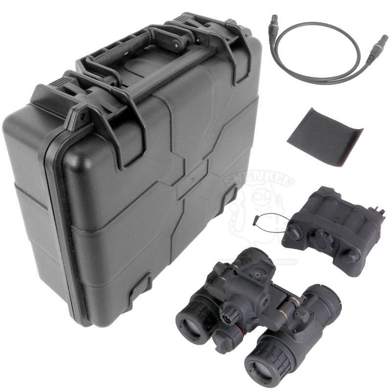 AN/PVS-31 ダミー ナイトビジョン ゴーグル 双眼 専用ハードケース付き