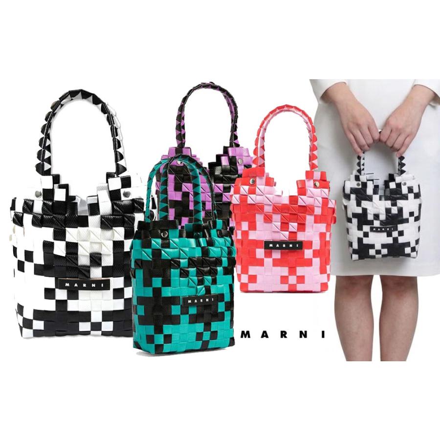 MARNI（マルニ） かごバッグ ダイヤモンドバスケット マイクロサイズ