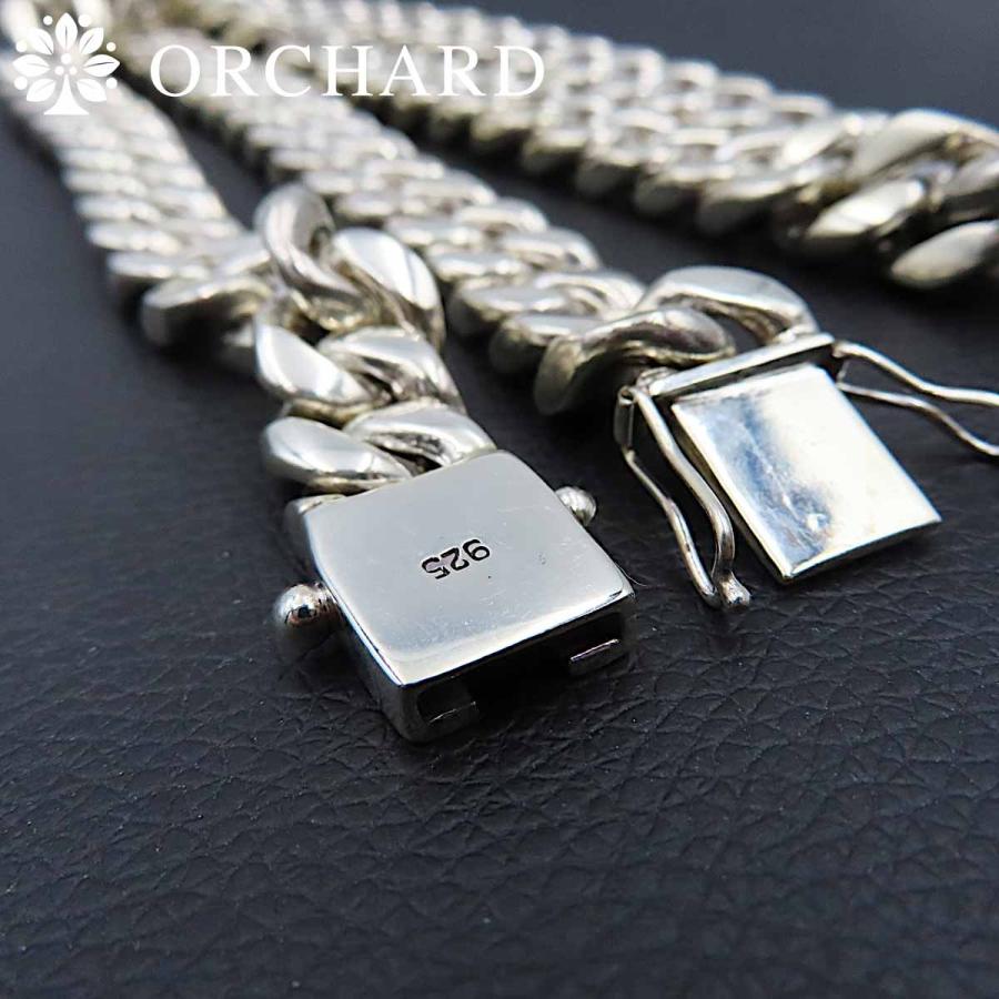 60cm シルバー925 ネックレス マイアミキューバン チェーン 喜平 喜平