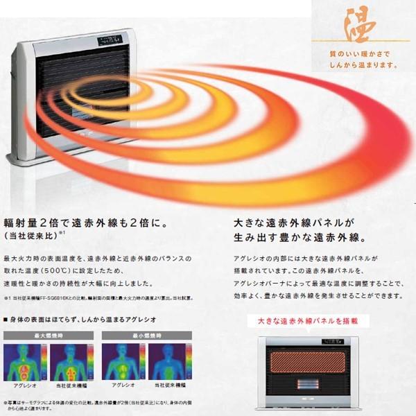 CORONA（コロナ） FF式輻射ストーブ アグレシオ FF-AG6817H : 卸問屋の