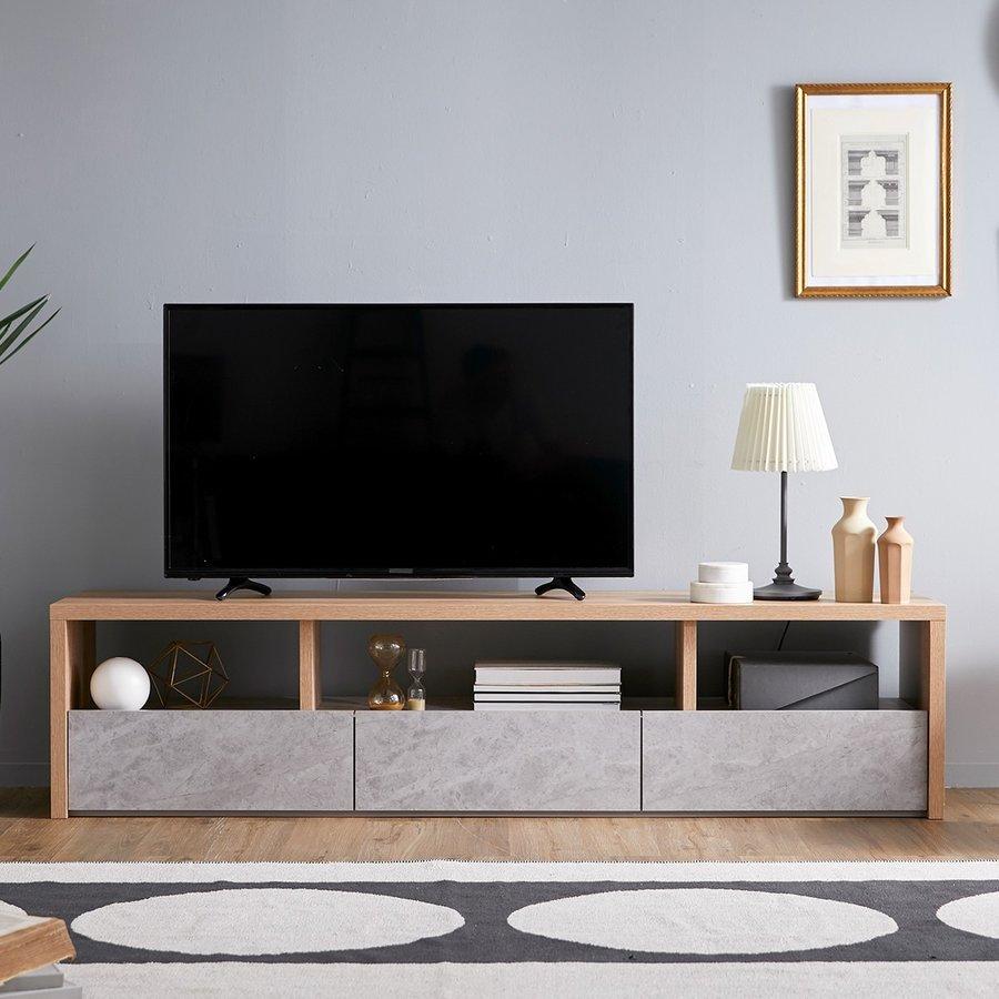 LOWYA（ロウヤ） テレビ台 ローボード 完成品 180cm おしゃれ AVラック