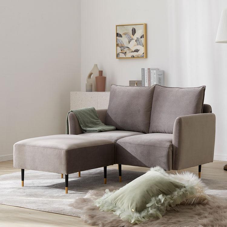 LOWYA（ロウヤ） ソファー ソファ カウチソファー カウチソファ 2人