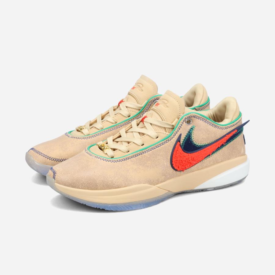 NIKE（ナイキ） NIKE LEBRON XX レブロン 20 メンズ SESAME/LT CRIMSON