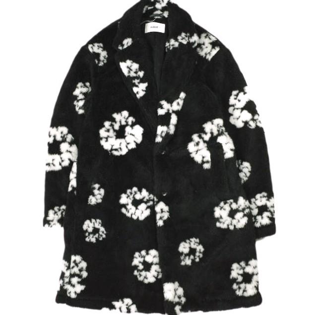 新品 SAINT MICHAEL x DENIM TEARS セントマイケル 24AW DT_FUR COAT