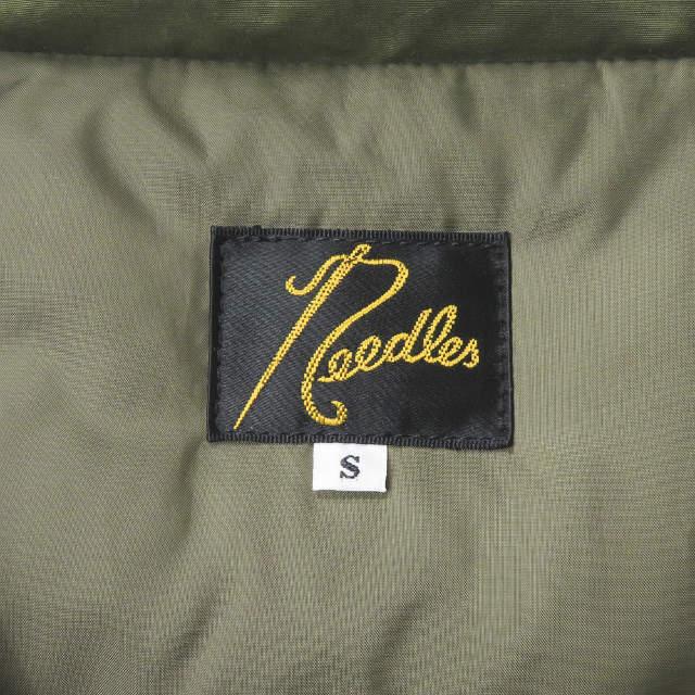 Needles ニードルス 日本製 Stand Collar Down Coat - Wax Coating