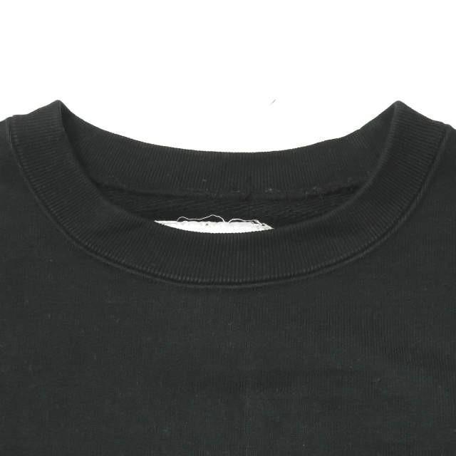 シーイー C.E 日本製 WHITE LINE CREW NECK SWEAT ホワイトライン