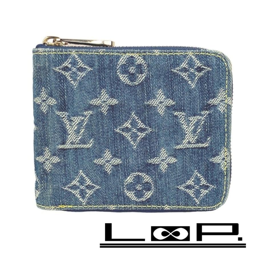 □新同□ ルイヴィトン ミニ ジッピー ウォレット コンパクト 二つ折り