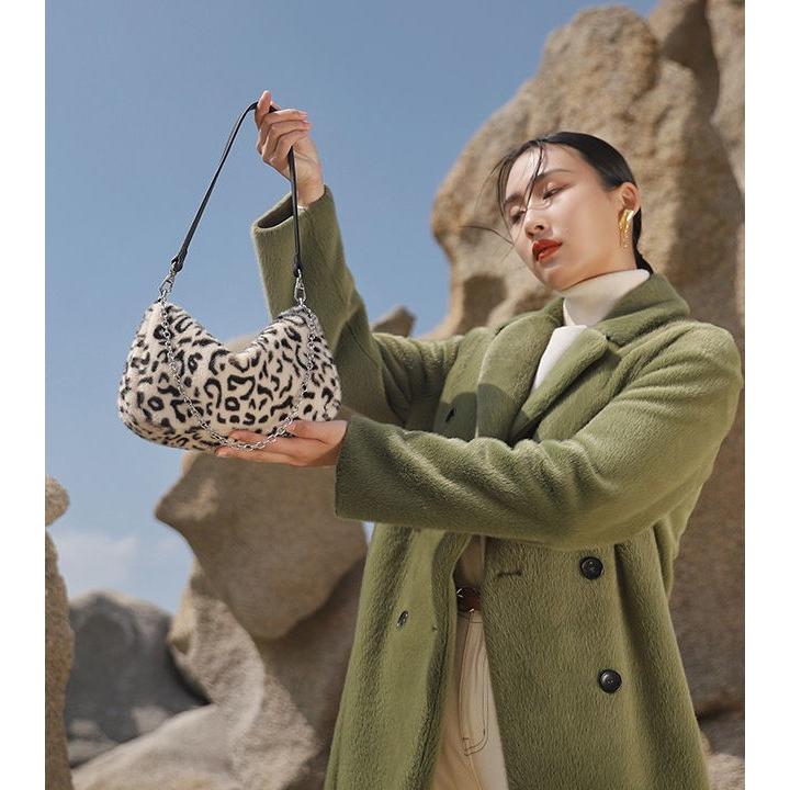 ハンドバッグ レディース 小さめ ゼブラ柄 レオパード柄 バッグ ヒョウ