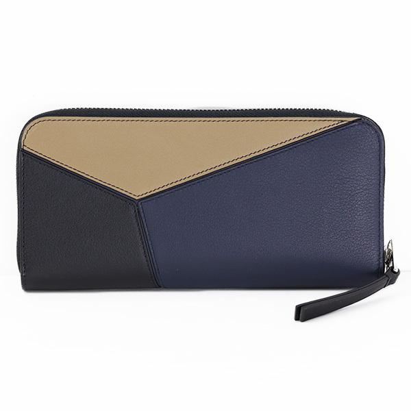 LOEWE（ロエベ） PUZZLE OPEN WALLET 長財布 ラウンドファスナー