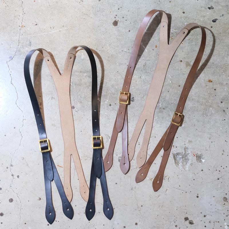 MOTOR NEW VINTAGE モーター【HORWEEN CHROMEXCEL LEATHER SUSPENDER