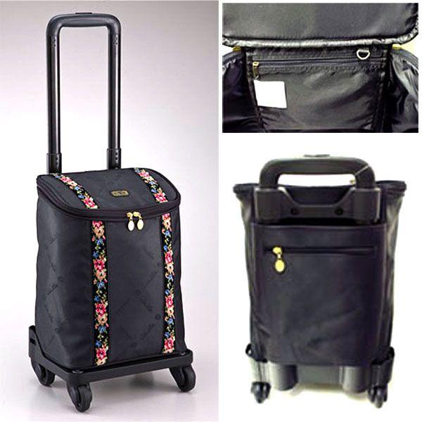 レイクアルスター好評のおしゃれなミニ4輪カート。軽量。収納力抜群