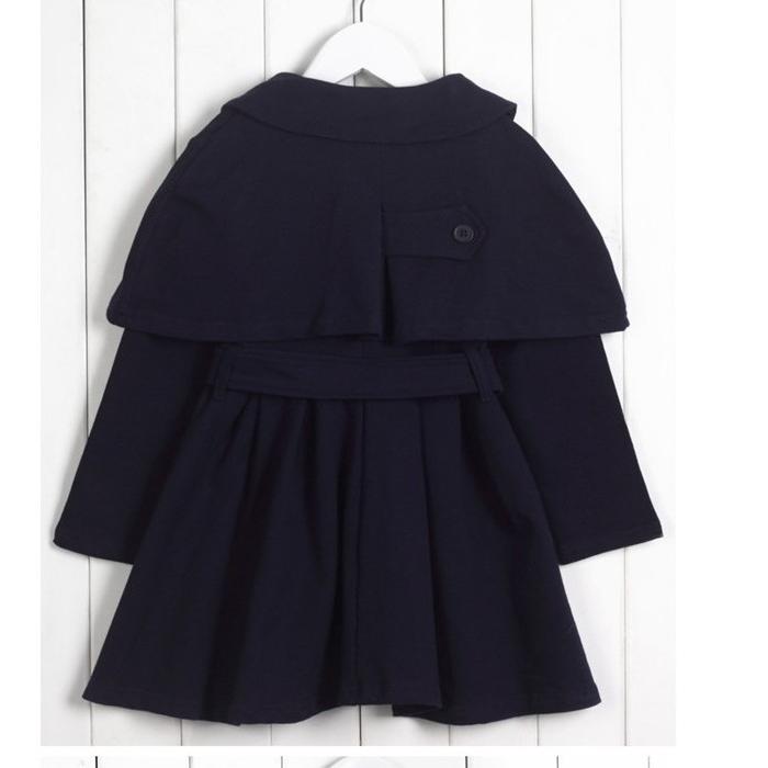 ワンピース おそろいのケープ付き 100 110 120 130 140 長袖 女の子