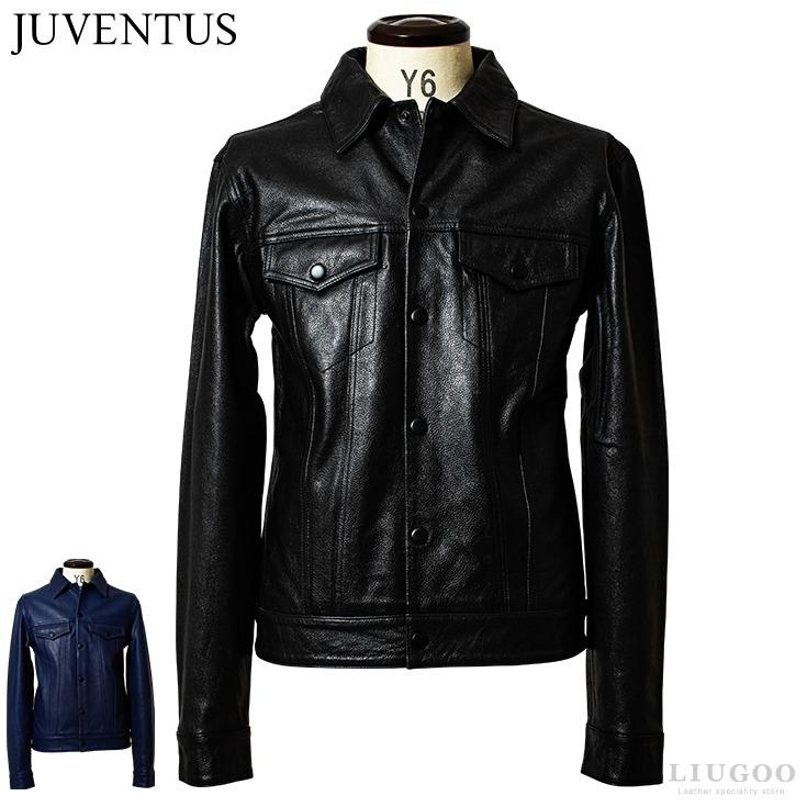 JUVENTUS 本革 レザージージャン Gジャン メンズ ユベントス KR005