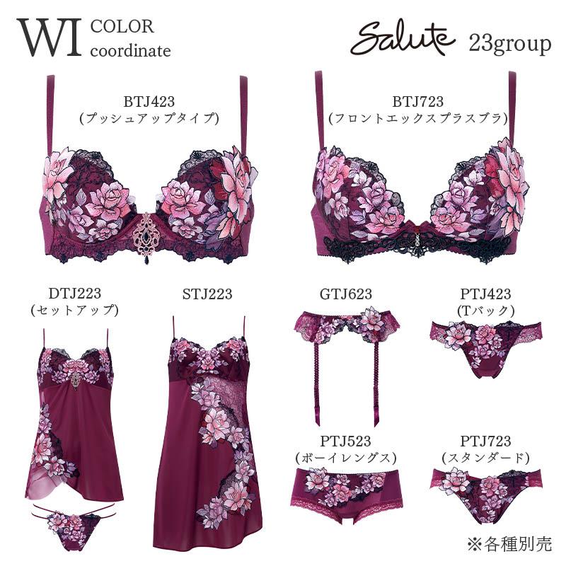 サルート（SALUTE） Salute 23グループ ワコール セットアップ