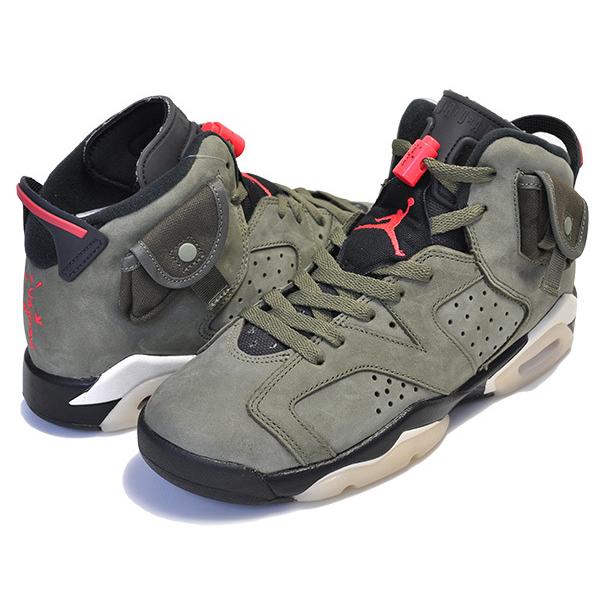 Jordan NIKE AIR JORDAN 6 RETRO SP GS TRAVIS SCOTT medium olive