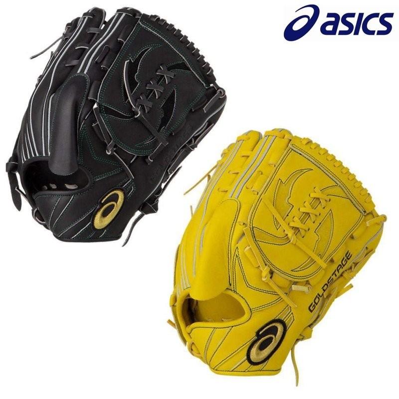 ASICS（アシックス） 野球 軟式グラブ グローブ 投手用 ゴールド