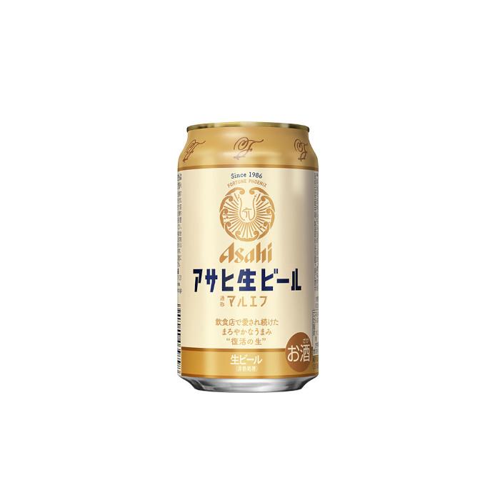 アサヒ生ビール 【送料無料】アサヒ ビール マルエフ 350ml 24缶入 3