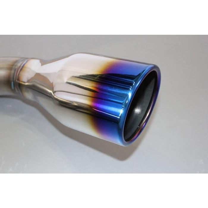 ジムニー 爆買 Bluefin マフラー JB23W 1型〜10型 純正バンパー用