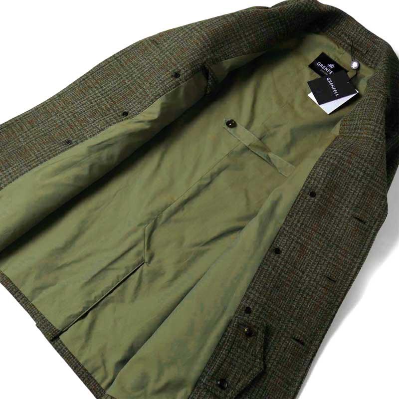 GRENFELL（グレンフェル） ウールツイードグレンチェック柄ハーフ丈