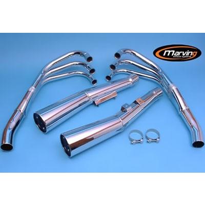 マービング(Marving) マフラー フルシステム 6/2 Master クロム
