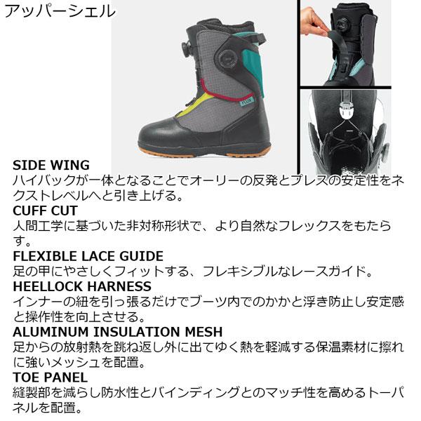 FLUX（PORTER） 25-26 フラックス ティービーボア FLUX TB BOA