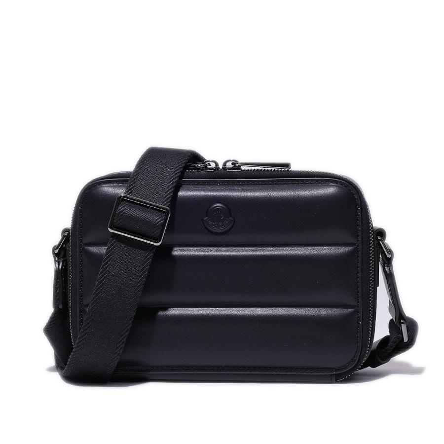 MONCLER（モンクレール） 本革クロスボディバッグ 5L00003 999ブラック