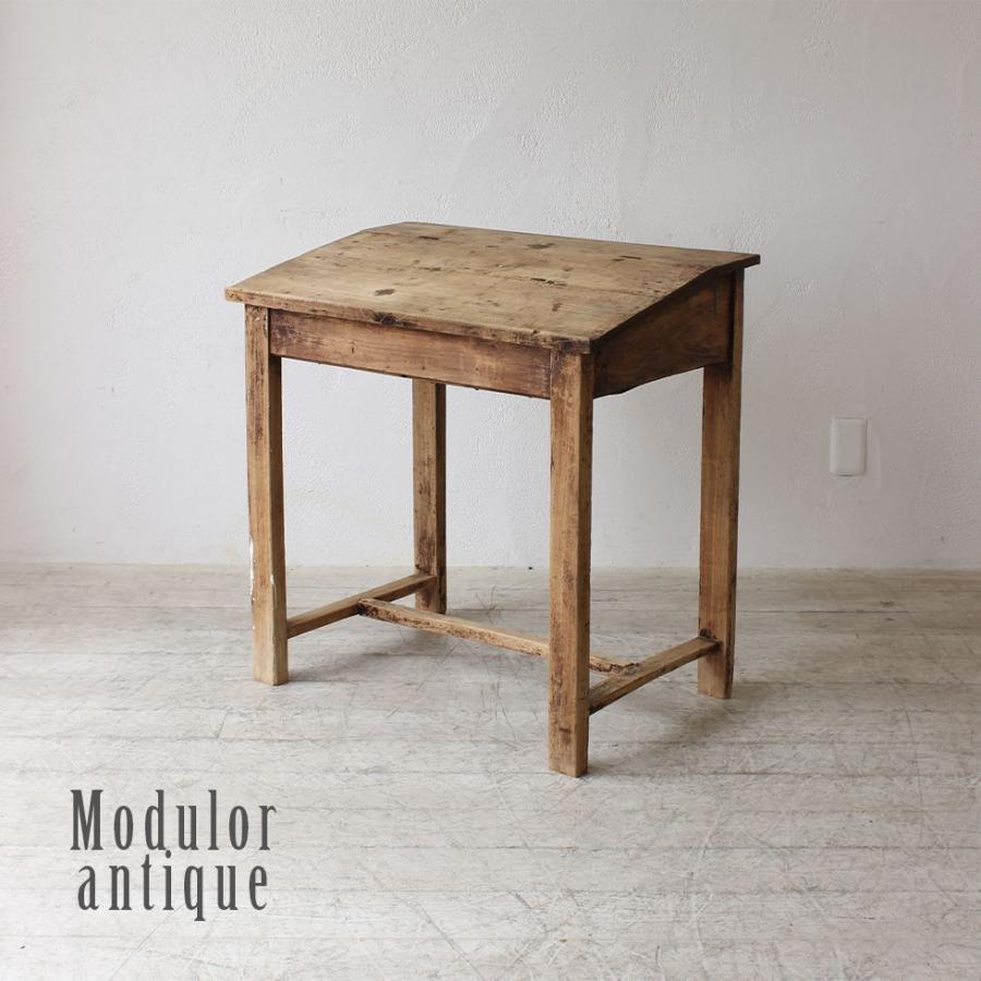 送料無料 アンティーク家具 机 デスク バタフライ式 ライティング